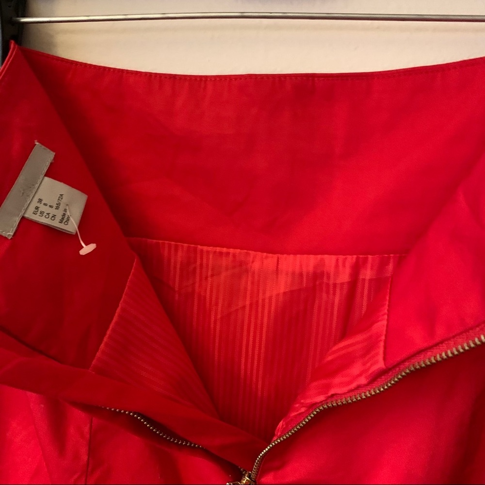 H&M Red Pencil Skirt - Picture 5 of 5